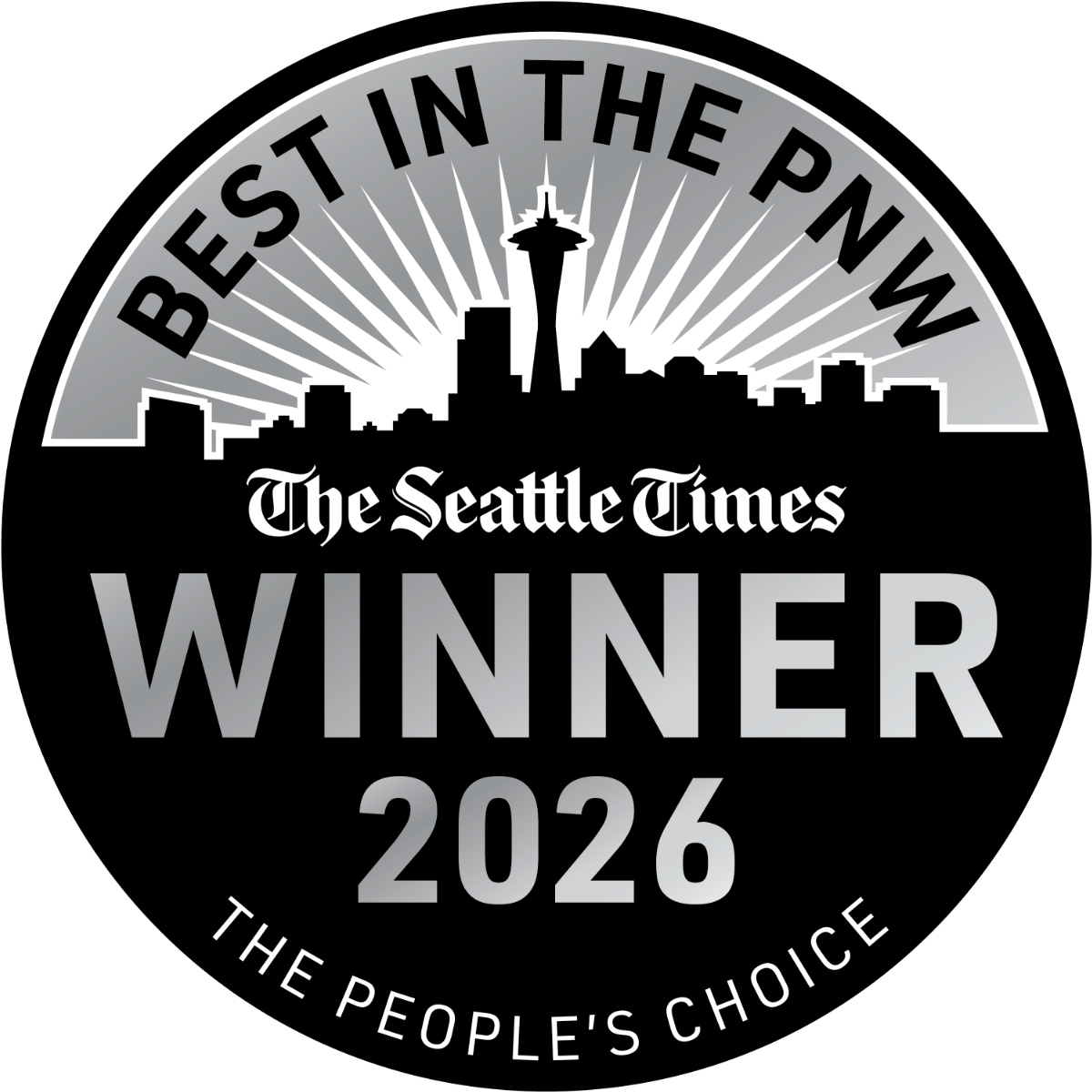 Best in PNW Badge 2026